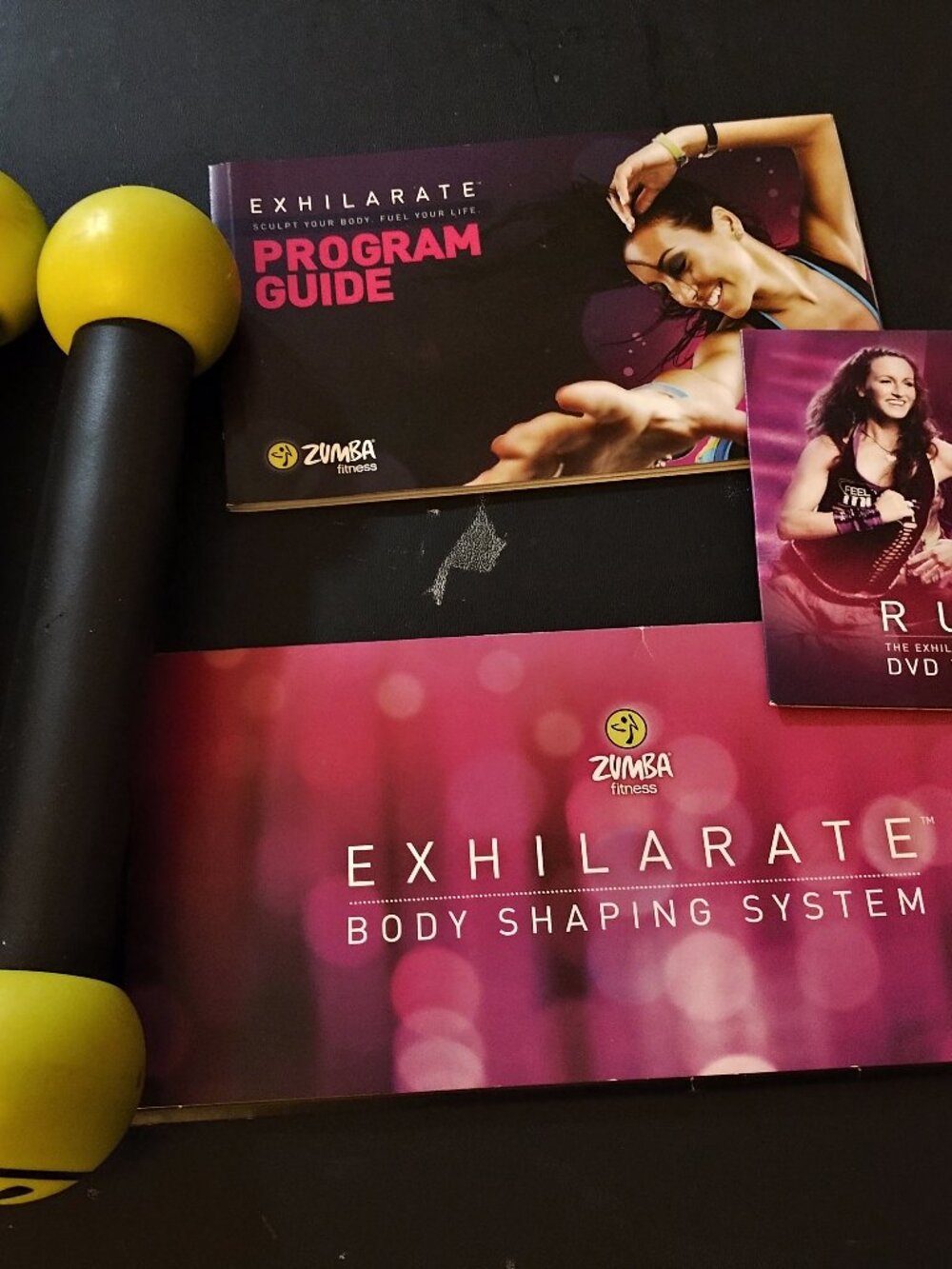 Zumba DVD's and Shake Weights
